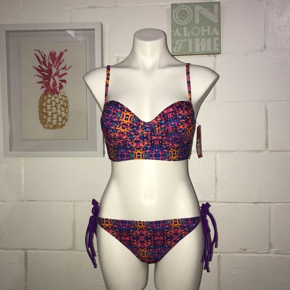 NWT Multicolored Bikini